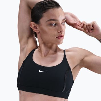 Sutien de antrenament Nike One Light-Support black/white