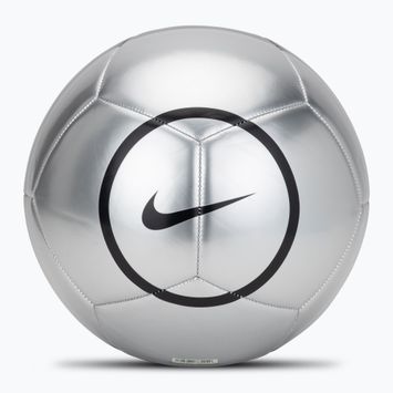 Minge de fotbal Nike Academy T90 Metallic '26 metallic silver/black/black mărimea 5