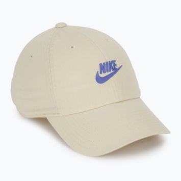 Șapcă Nike Club Unstructured Futura Wash light khaki/sapphire