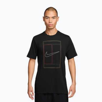 Tricou pentru bărbați Nike Court Heritage black