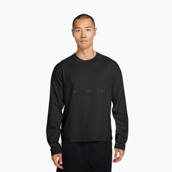 Longsleeve pentru bărbați Nike Primary Athletic Club Dri-Fit black/dark smoke grey