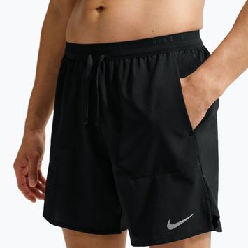 Pantaloni scurți pentru bărbați Nike Stride Dri-Fit Brief-Lined 7" black