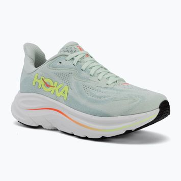 Încălțăminte de alergare pentru femei HOKA Clifton 10 sea glass/neon flame
