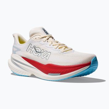 Încălțăminte de alergare pentru bărbați Hoka Mach X 3 white/alabaster