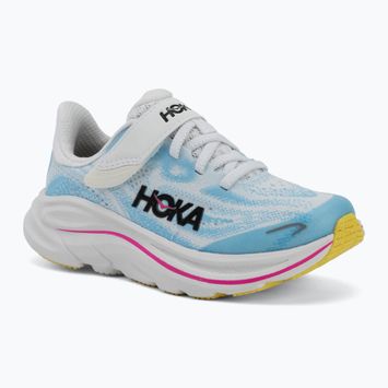 Încălțăminte de alergare pentru copii HOKA Clifton 10 frost/soaring blue
