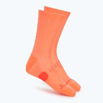 Șosete HOKA Gpx Crew Run neon cantaloupe