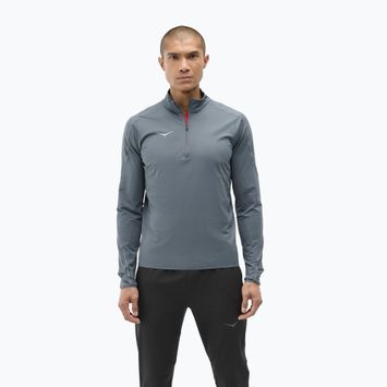 Bluză de alergare pentru bărbați HOKA GlideTech Quarter Zip faded navy