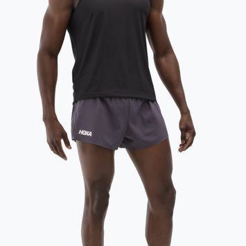 Pantaloni scurți de alergare pentru bărbați HOKA Race Day Split squid ink