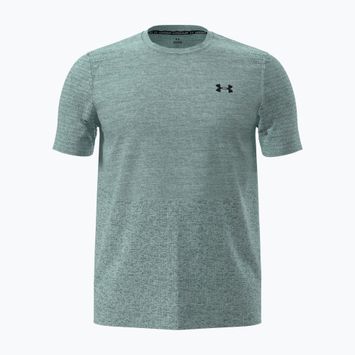 Tricou de antrenament pentru bărbați Under Armour Vanish Elite Seamless enamel blue/ultimate black