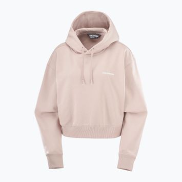 Hanorac de drumeție pentru femei Salomon Short Hoodie etherea