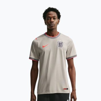 Tricou de fotbal pentru bărbați Nike England Academy Pro Pre-Match pewter grey/bright crimson