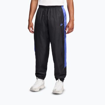 Pantaloni pentru bărbați Nike Windrunner Lined black/sapphire/sapphire