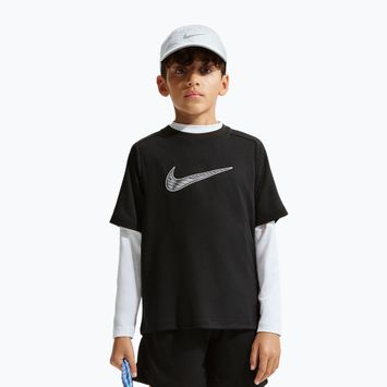 Tricou pentru copii Nike Multi Dri-Fit black/white
