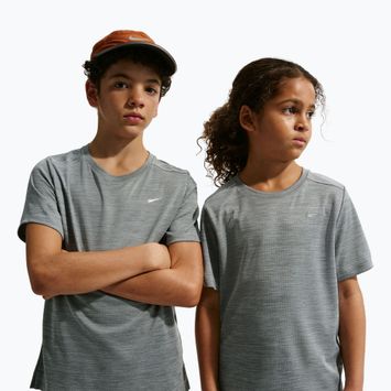 Tricou pentru copii Nike Miler smoke grey/heather