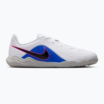 Încălțăminte de fotbal pentru copii Nike Tiempo Maestro Club Jr IC white/racer blue/pink blast/black
