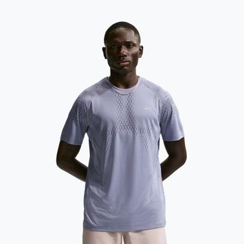 Tricou de alergare pentru bărbați Nike Stride Dri-Fit ADV iron purple/dark raisin