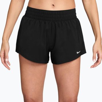 Pantaloni scurți pentru femei Nike One Dri-Fit 3" Black/White