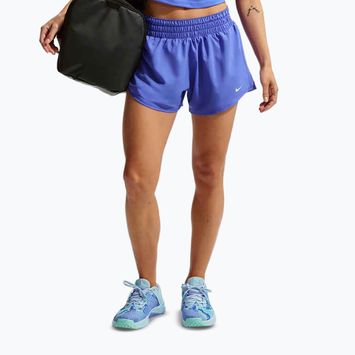 Pantaloni scurți de damă Nike One Dri-Fit 3" sapphire/white