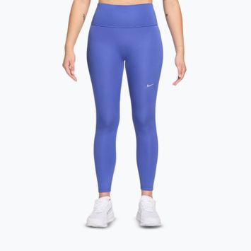 Colanți de alergare pentru femei Nike Tempo High-Waisted 7/8 sapphire