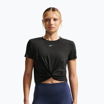 Tricou pentru femei Nike One Classic Twist Dri-Fit black/white