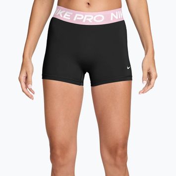 Pantaloni scurți pentru femei Nike Pro Mid-Rise Biker 3" black/pink foam/white