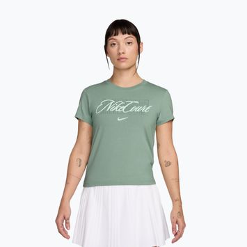 Tricou de tenis pentru femei Nike Court Heritage steam/barely green