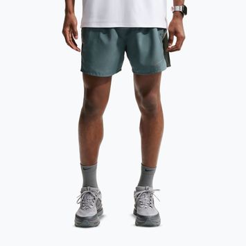 Pantaloni scurți de alergare pentru bărbați Nike Miler Dri-Fit 2in1 5" mineral slate