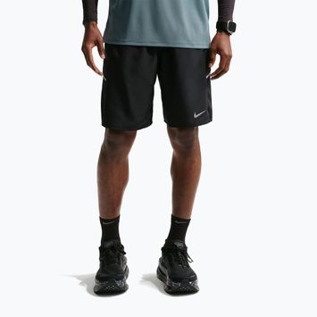 Pantaloni scurți de alergare pentru bărbați Nike Miler Dri-Fit 9" black/black