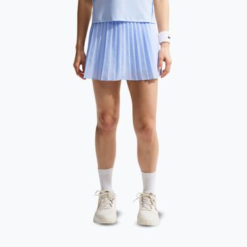Fustă de tenis Nike Victory Dri-Fit High-Waisted Pleated hydrogen blue/hydrogen blue/white