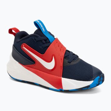 Încălțăminte pentru copii Nike Team Hustle D 12 tm navy/university red/photo blue/sail