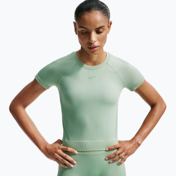 Tricou de antrenament pentru femei Nike Pro Seamless Dri-Fit steam