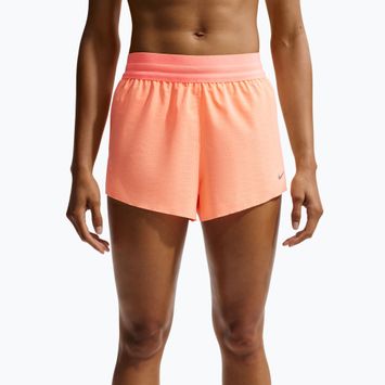Pantaloni scurți de alergare pentru bărbați Nike Swift Breathe Dri-Fit Mid-Rise 2.5" orange pulse/photon dust
