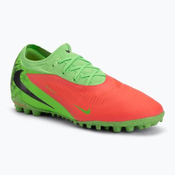Încălțăminte de fotbal pentru bărbați Nike Phantom 6 Low Pro Erling Haaland TF hot punch/green strike/black