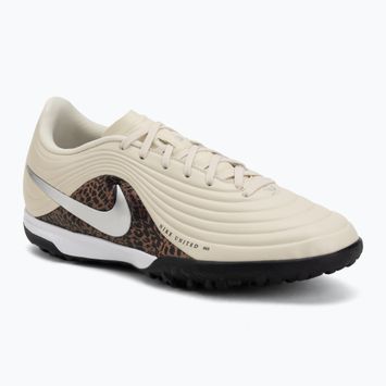 Încălțăminte de fotbal pentru bărbați Nike United Tiempo Maestro Academy TF fossil/burgundy crush/metallic silver