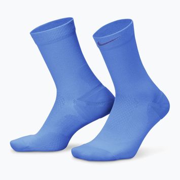 Șosete Nike Running Midweight Crew royal pulse/lapis/black