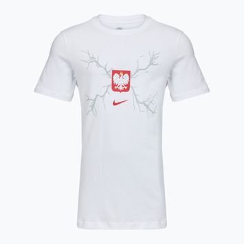 Tricou de fotbal pentru bărbați Nike Graphic Poland white