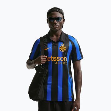 Tricou de fotbal pentru bărbați Nike Inter Milan Dri-Fit Stadium Home lyon blue/black/university gold