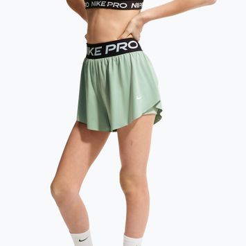Pantaloni scurți pentru copii Nike Pro Dri-Fit 2in1 steam/black/white