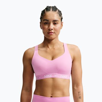 Sutien de antrenament Nike Indy High Support pink rise
