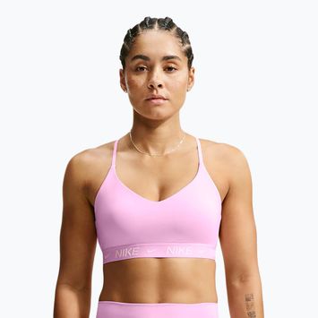 Sutien de antrenament Nike Indy Light Support pink rise