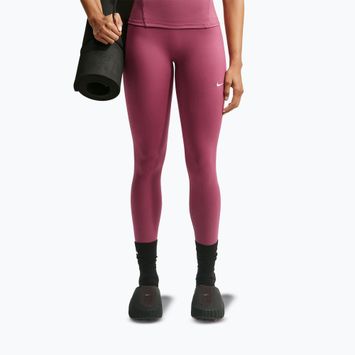 Colanți pentru femei Nike One pink smoke/white