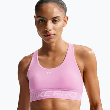 Sutien de antrenament Nike Pro 365 pink rise/white