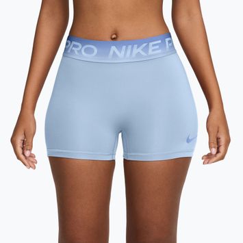 Pantaloni scurți de antrenament pentru femei Nike Pro hydrogen blue/aluminum