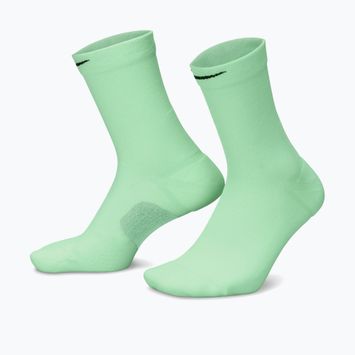Șosete Nike Run Midweight Crew cucumber calm/black/black