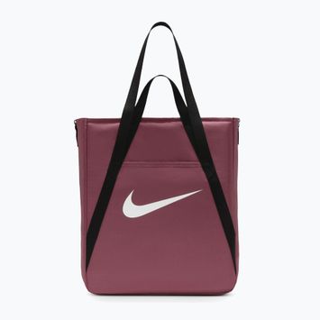Geantă pentru femei Nike Gym Tote 28 l pink smoke/black/white