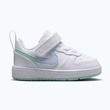 Încălțăminte pentru copii Nike Court Borough Low white/football grey/arctic green