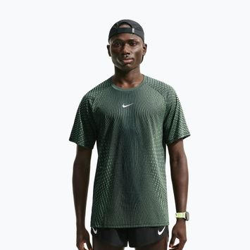 Tricou de alergare pentru bărbați Nike Stride black/light green spark