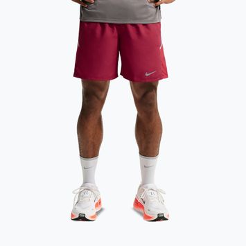 Pantaloni scurți de alergare pentru bărbați Nike Miler tough red/sport red