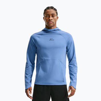 Bluză de antrenament pentru bărbați Nike Pro Indigo Storm/Black