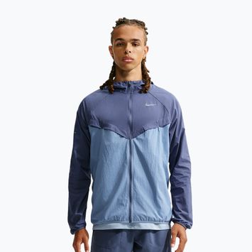 Geacă de alergare pentru bărbați Nike Stride diffused blue/work blue